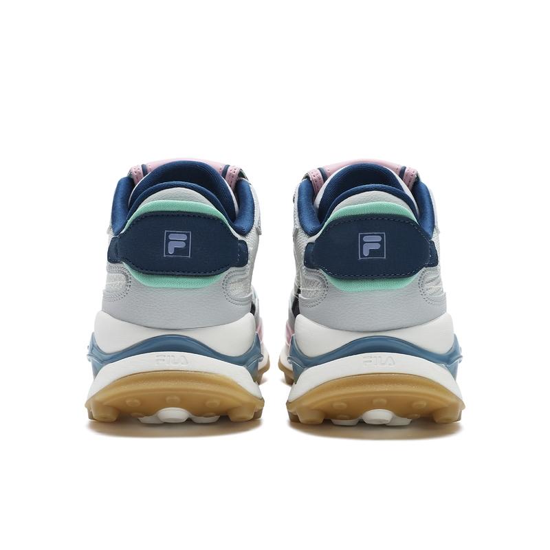 New FILA KM2 PO Casual Shoes Women's Milk White Lunar Rock Gray F12W433109FGL