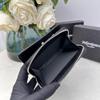 Women's Diamond Pattern Lambskin Card Holder & Coin Purse - Ultra-thin, Genuine Leather, Multi-Slot Design