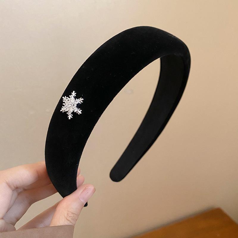 Diamond Pearl Gauze Sponge Headband: Fresh Japanese-Korean Fairy Style Accessories