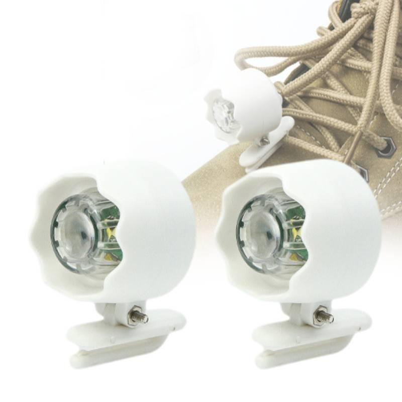 Shoe Led Light White And Black Plastic Material Outdoor Sports Tools Lighting