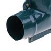 Ventilatore per Barbecue Soffiatore BBQ 12V 20W 2800 giri/min Mini Soffiatore d'Aria con Condotto Ingranaggio in Ferro Soffiatore Manuale Portatile per Campeggio