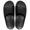 Crocs Baya 2 Comfortable and versatile anti-abrasion slippers unisex black