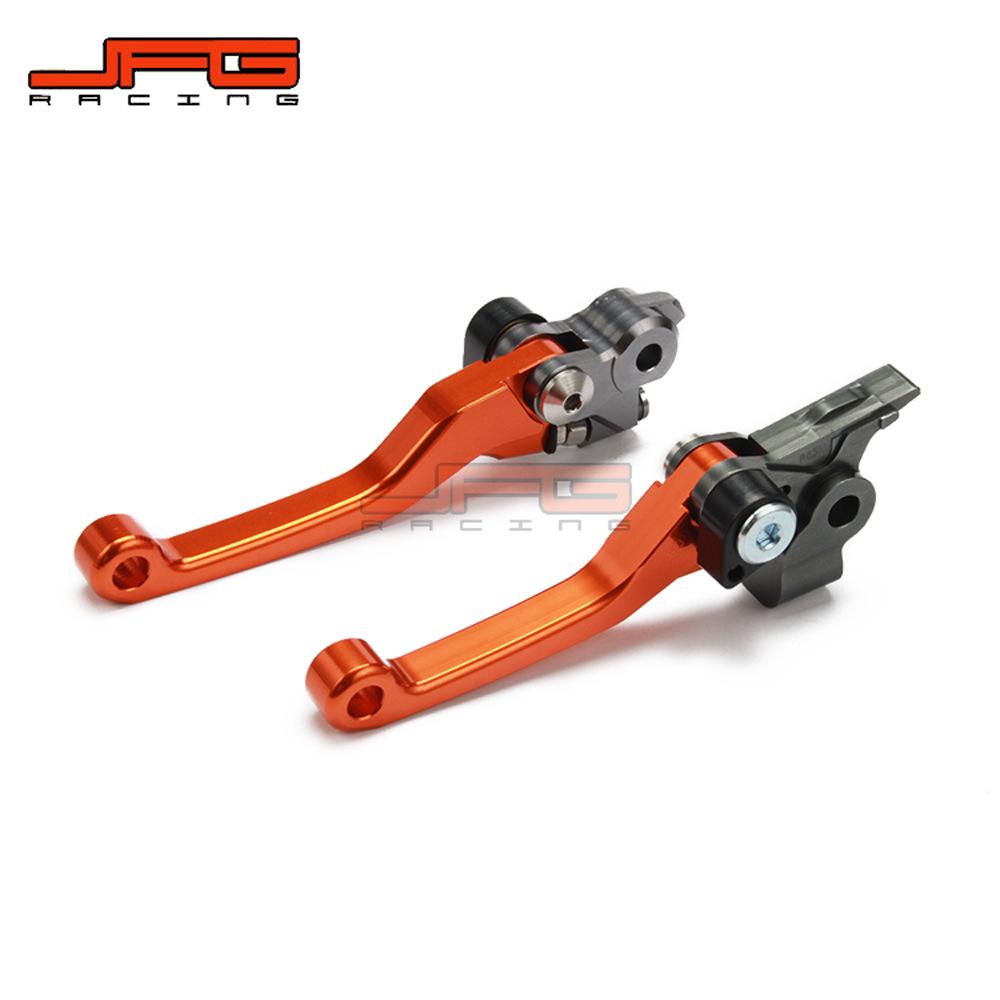 Adjustable Aluminum Clutch and Brake Levers for 125-200EXC/SX/XC-W Off-Road Motorcycles
