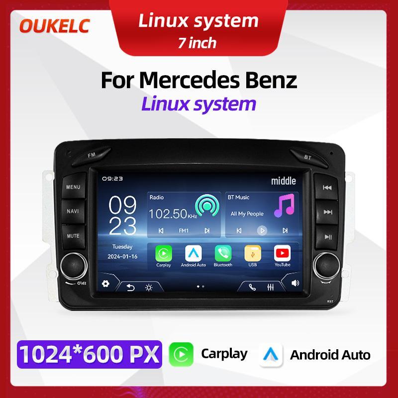 

Mercedes-Benz CLK W209 Central Control Navigation Radio with Linux System 7