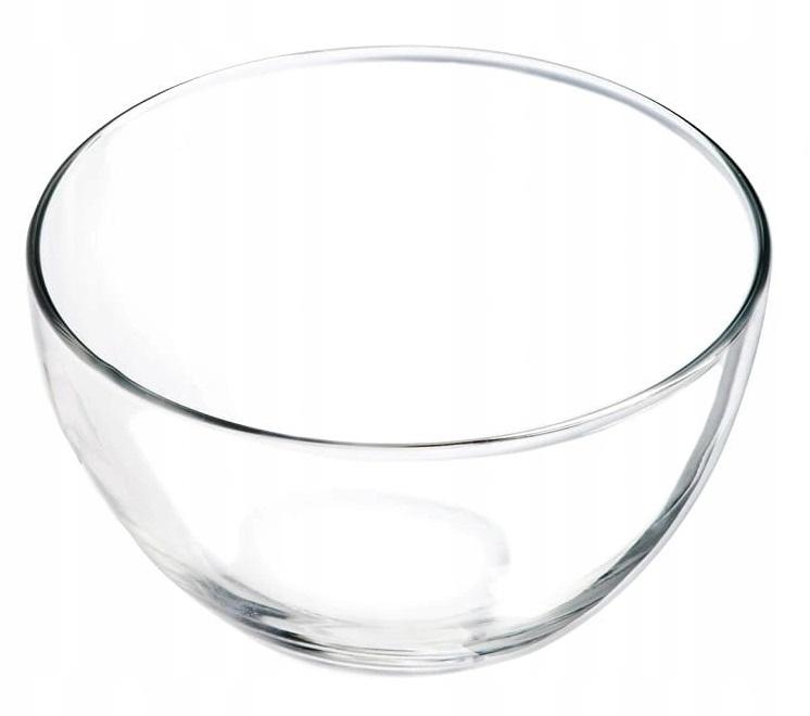 Round Glass Salad Bowl for Snacks