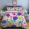 Mexican Style Skull Guitar Print Bedding Set Duvet Cover 1 Duvet Cover 2 Pillowcases Adult And Kids Bedding Set Luxury Gifts