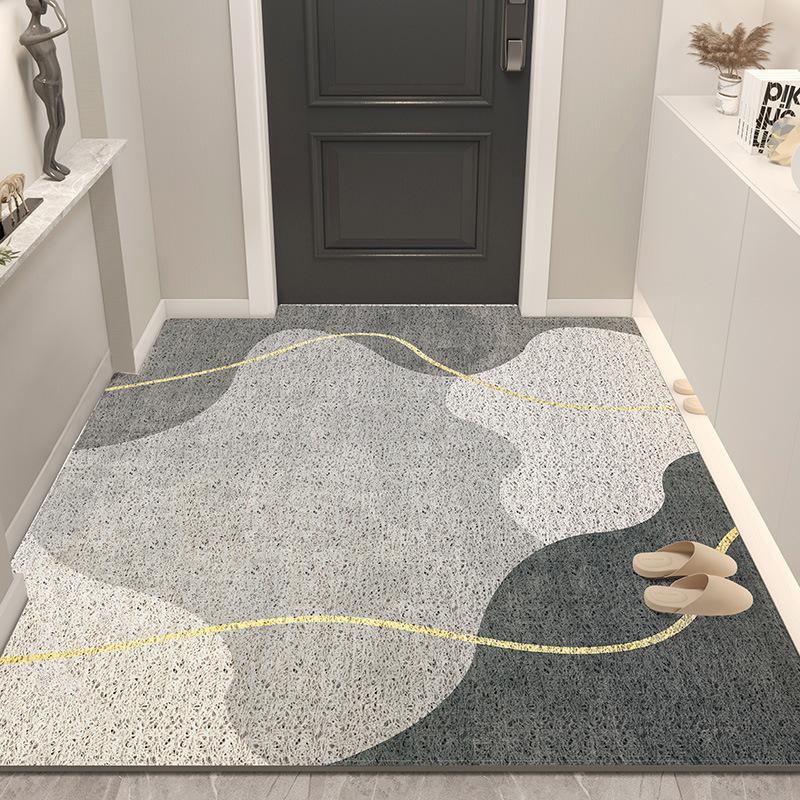 

Грязеотталкивающий и простой в уходе коврик для пола, скандинавский придверный коврик против скольжения 50 * 80cm