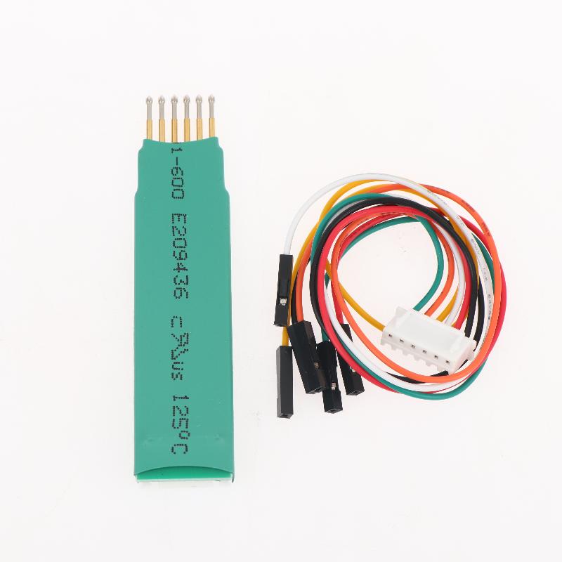 Low Contact Resistance Spring Test Needle Pins 2.54mm 2.0mm Pitch 3P-6P for STC STM32 STM8 Program Testing