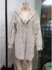 Elegant Hooded Autumn Coat 2025