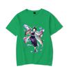 New Women's Fashion Funny Kochou Shinobu Print T Shirt Summer Unisex Loose Casual Plus Size Anime Graphic Tee Tops