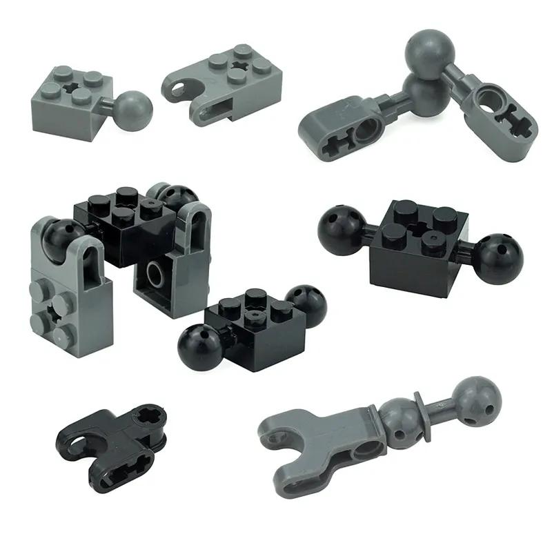 Technical MOC Joint Parts With Ball Connector Building Blocks Compatible with 92013 57909 17114 64276 93571 90608 Bricks Toys