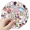 10/30/50pcs  Cartoon Kanroji Mitsuri Stickers Cute Girl Decal for Suitcase Motorcycle Laptop Car Anime Sticker Decor
