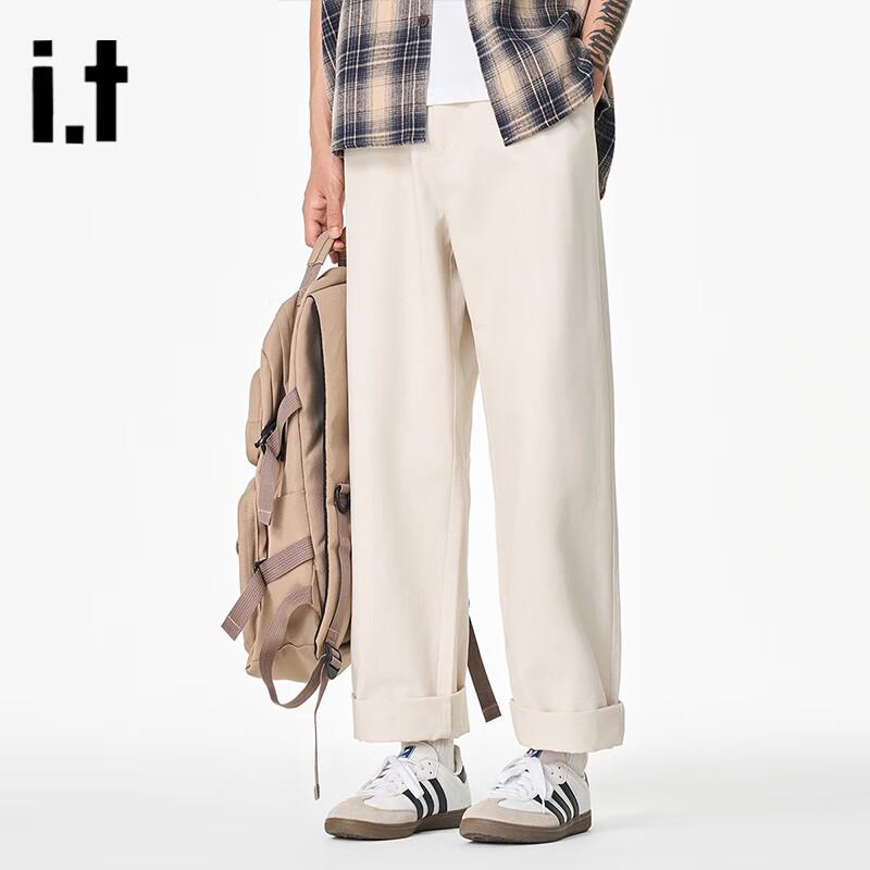 Izzue Men s Cotton Straight-Leg Cargo Pants L