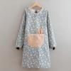 2024 Women's Long Sleeve Waterproof Kitchen Apron - Oil-Proof Coveralls for Home Use