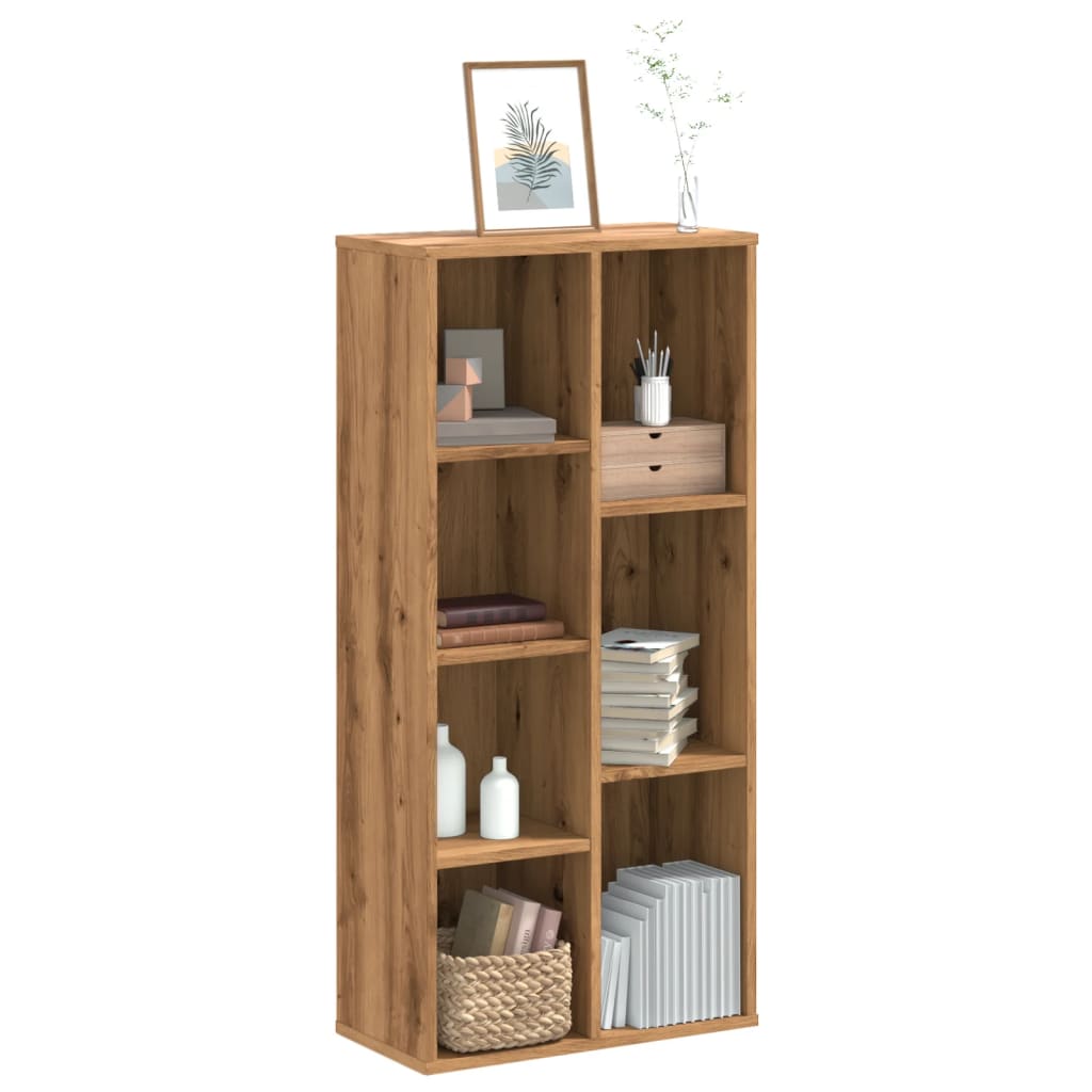 Study bookcase, living room decorative shelf, shoe rack in the entrance area, multifunctional storage shelf, 50x25x105 cm