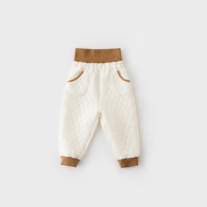 Koala Bebe Kids Color-Block Air Layer Cotton Trousers 90