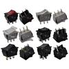 KCD4 Electric Cooker & Heating Pot 4/6-pin High Power Rocker Switch, 16A 250V, 25x31mm