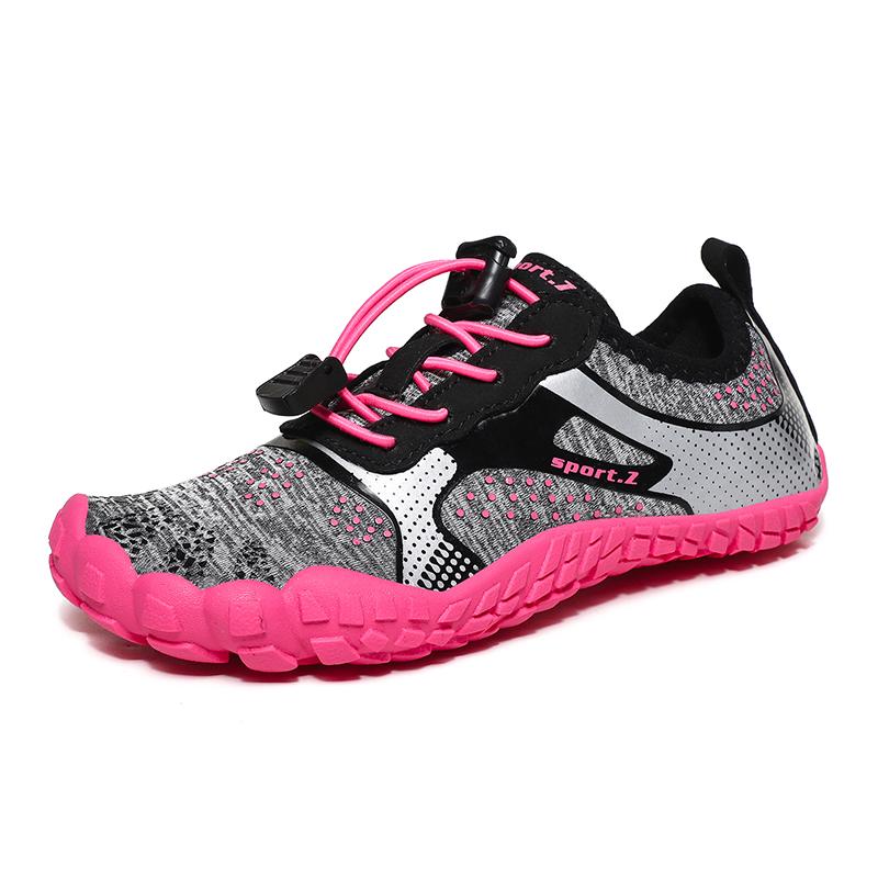 Boy Girl Comfortable Barefoot Water Shoes Elastic Childrens Non Slip Breathable Beach Aqua Shoe Quick-Dry Wading Shoes Outdoor
