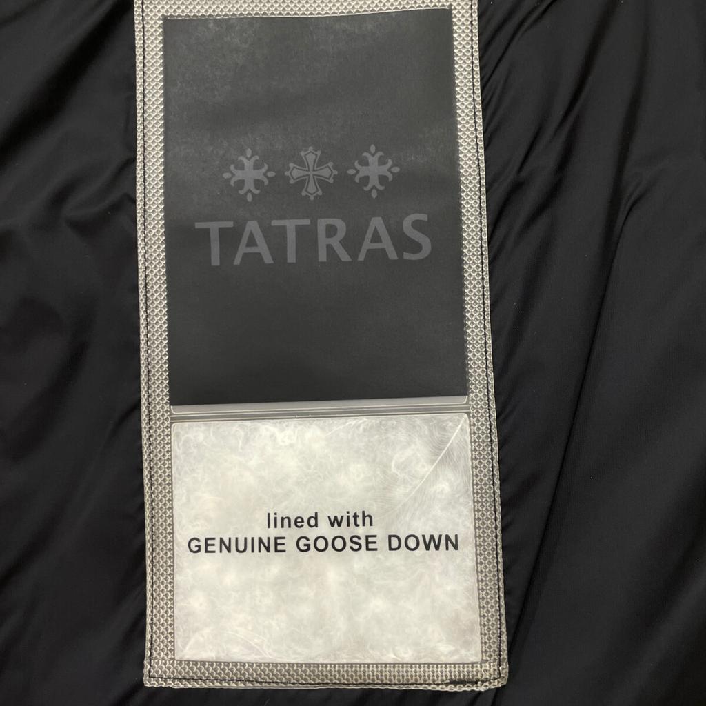 TATRAS 21-22AW MTAT21A4566-D Poesio Black Down Jacket Jacket O1 blackUsed