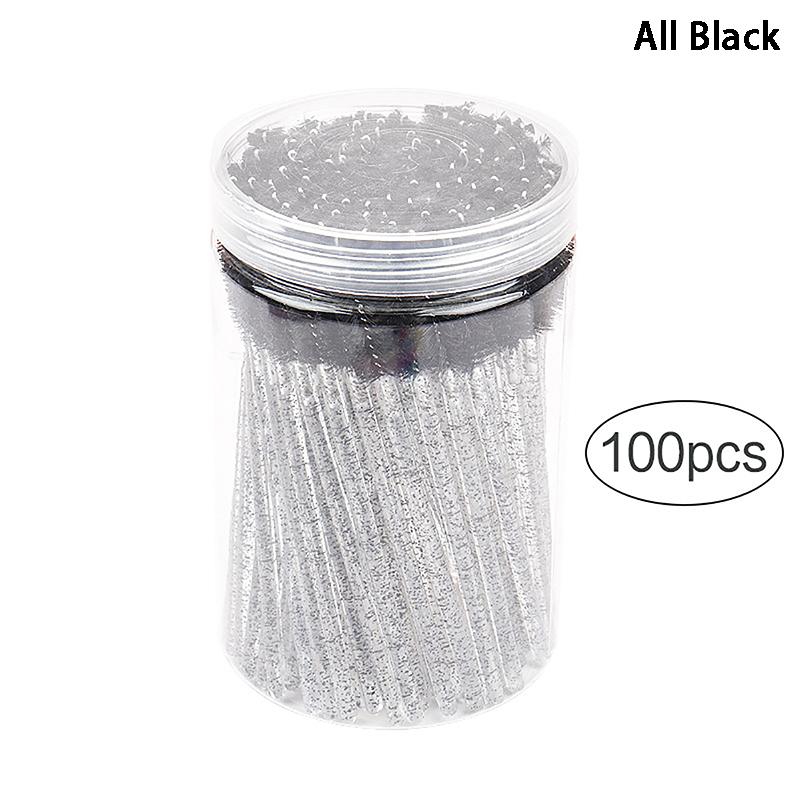 

100 шт. Щеточки для ресниц в форме бочонка Кисти для макияжа Одноразовые щеточки для туши Аппликаторы Насадки для ресниц Косметическая кисть для ресниц Инструмент для макияжа as the picture