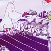 Quarter Report Moomin Handkerchief Little Mischief Pink W50 x H50cm Cotton Made in Japan (MOOMIN) - My's - - Approx. - 100% -