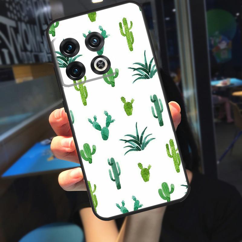 CACTUS BANANA RETRO VINTAGE SUMMER Funda For OnePlus 13 12 R 11 9 10 Pro 8T 9RT 10T OnePlus Nord 4 CE 2 3 Lite N30 N20 Case