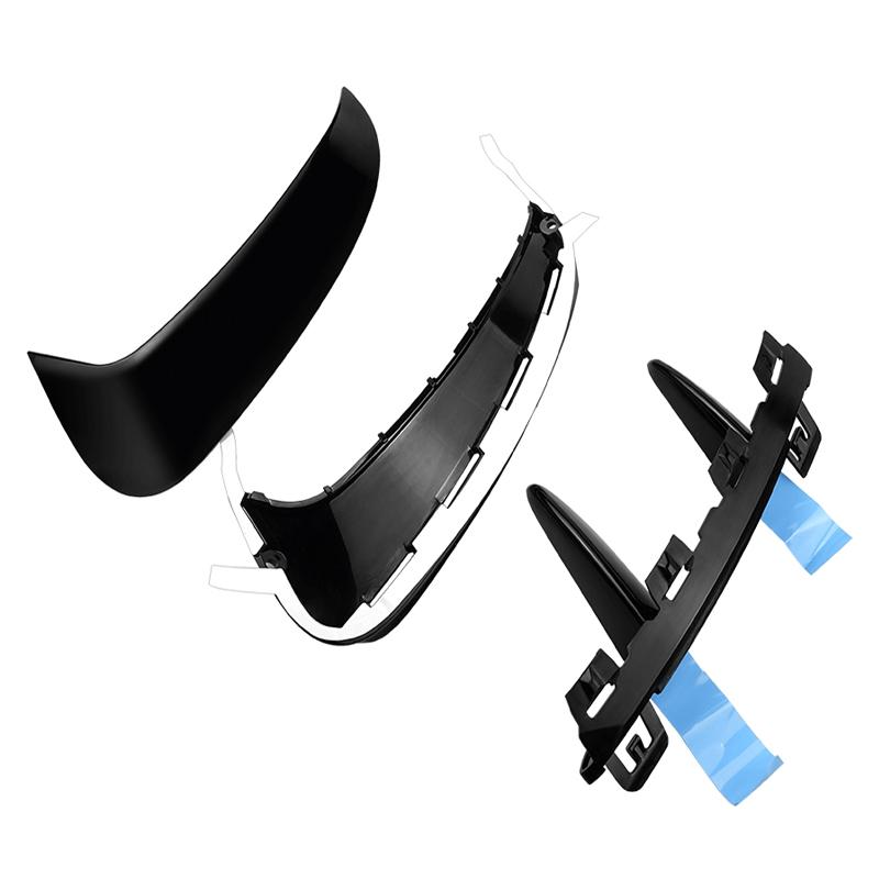 For Mercedes Benz A Class W177 Sedan A180 A200 A250 A35 AMG 2020 2021+ Rear Bumper Trim Cover Fender Flicks Canards Car Styling