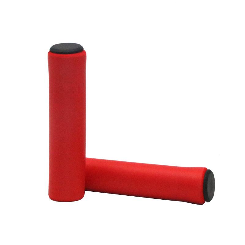 2pcs Bike Handle Bars Silicone Sponge Grips Soft Anti-skid Shock-absorbing Road Bicycle Scooter Handlebar Cycling Accessories