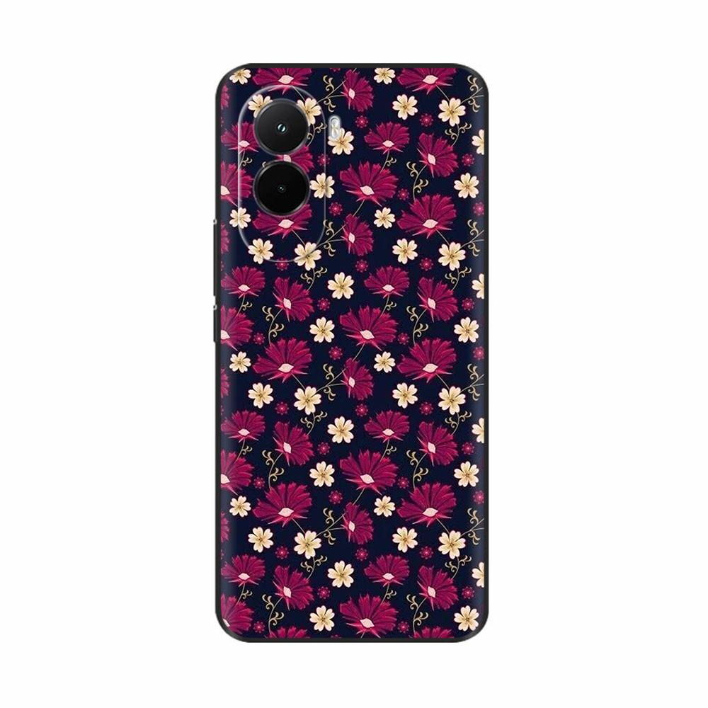 For Poco M7 4G Case Flowers Cartoon Animals Cool Style Soft Silicone Black Phone Cover For Xiaomi Poco M7 Case Fundas M 7 Bags