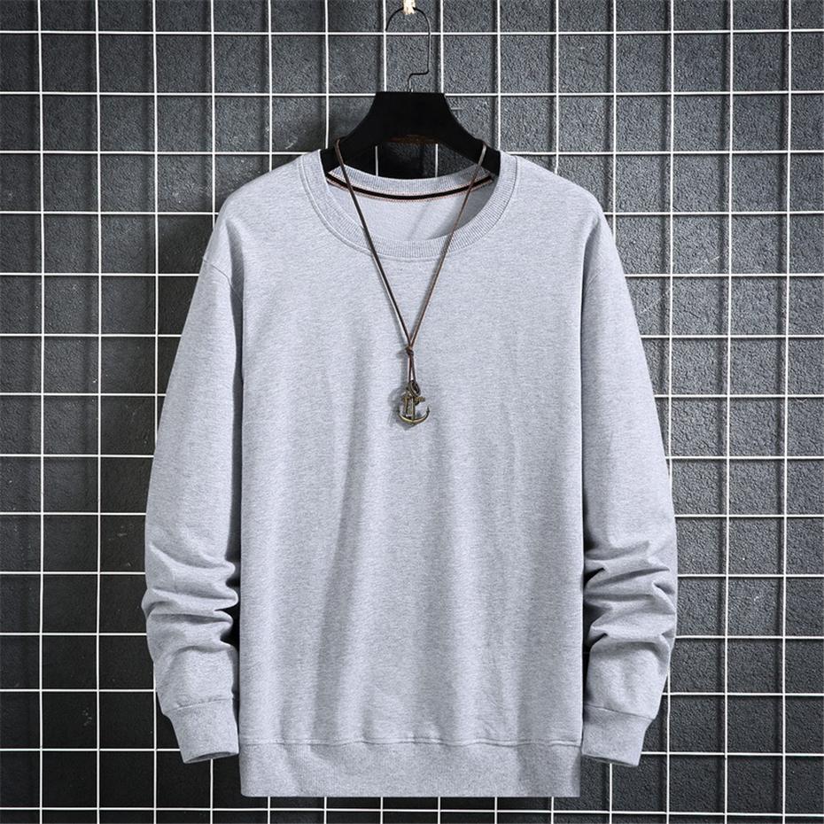 

12XL 10XL9XL Мужской свитшот с длинным рукавом Тренд Мужской большого размера Свободный свитер Оверсайз Мужские худи Красный Мужская одежда 9XL серый