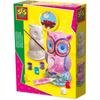 Molding and Painting - SES CREATIVE - Owl - Plaster Figurines