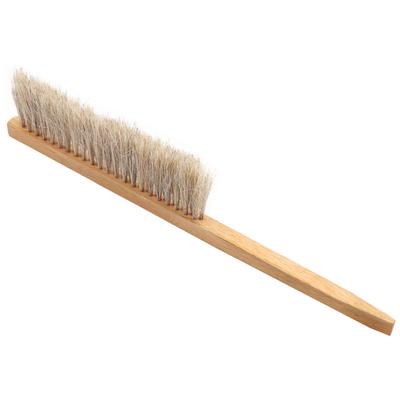 Wood Honey Brush Wasp Bee Sweep Two Rows Of Horse Tail Hair Beekeeping Tools