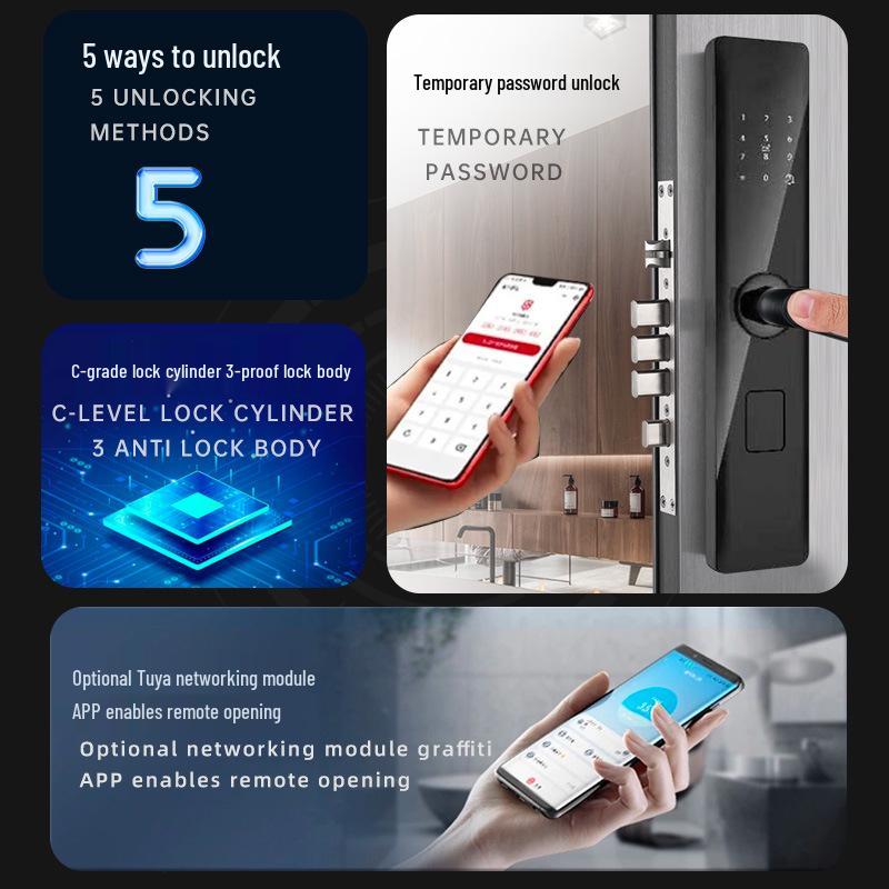 Smart Fingerprint Door Lock – Home & Hotel Security Solution