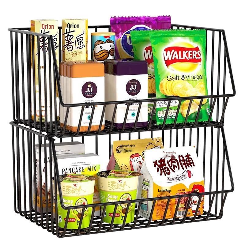 Multilayer Snack & Drink Storage Rack for Kitchen & Dining Table, Living Room & Tabletop Fruit Organizer