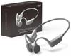 COMPBEAT Bone Conduction Bone Conduction and Air Conduction Fully Bluetooth MP3 Headset for and Work (Standard Size) Earphones, Dual-Use Sound,