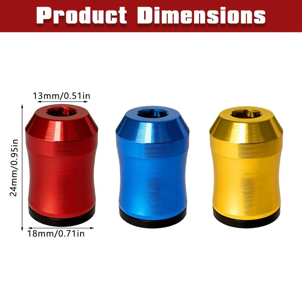 1pc Strong Magnetic Screw Ring, Magnetic Ring Holder for Screwdriver Bits, Anti-Slip, for Drill & Household Repair