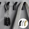 5 High Strength Aluminum Self Wall Hooks Hanger Holder for Clothes, Bag, Towel, Hook, Organizer