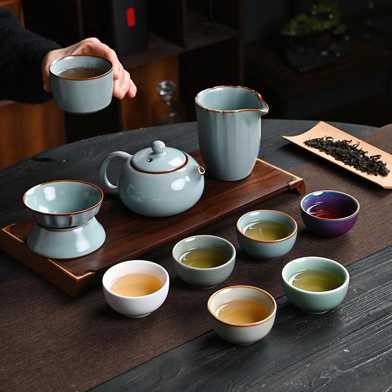 Traditional Chinese Ceramic Kung Fu Tea Set