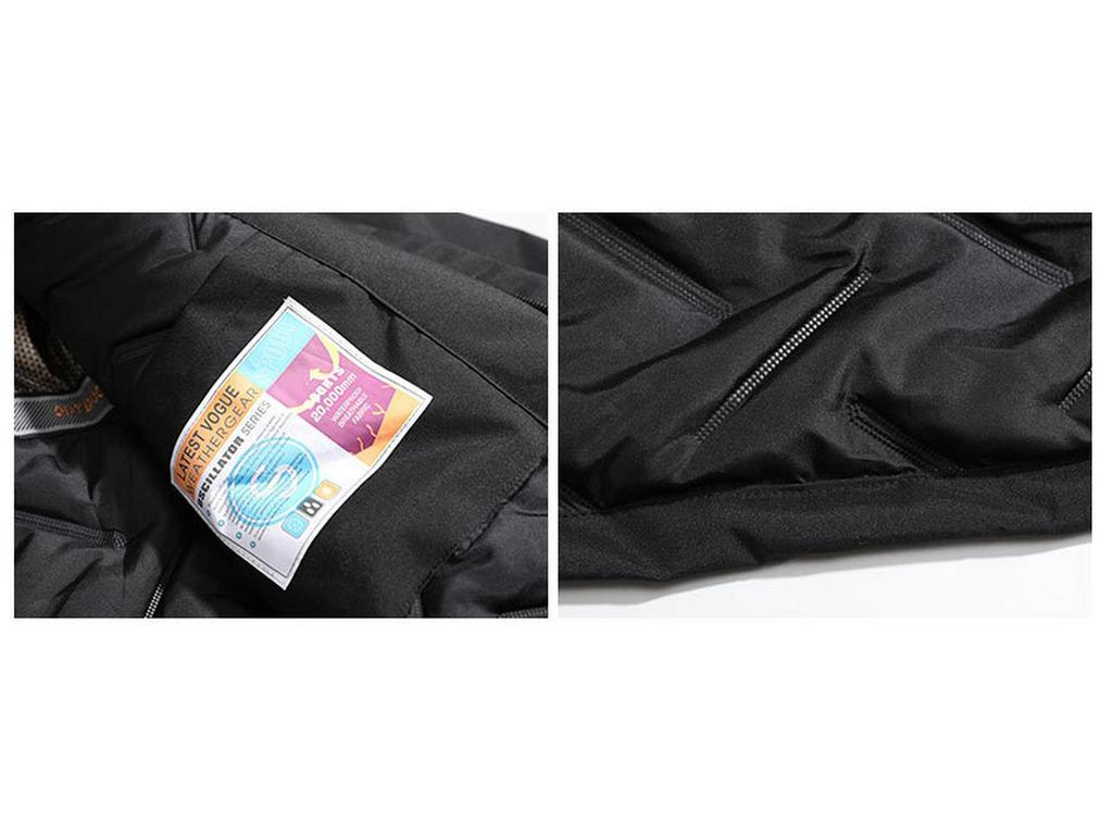 Men's Graphene Thermal Hooded Jacket - Winter Windproof, Thickened Workwear, Mountaineering Style, Trendy Couple Design