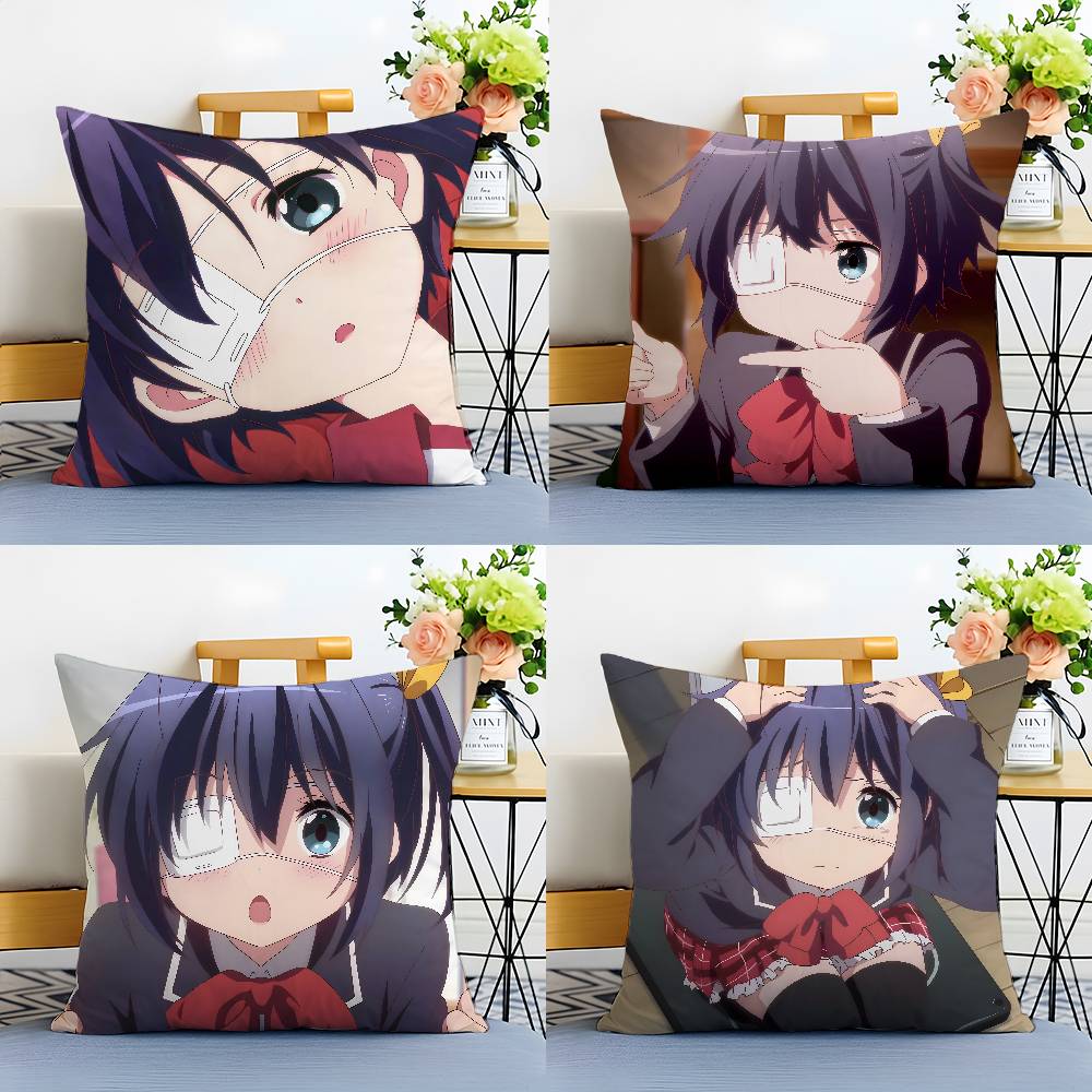 Anime L-Love Chunibyo & Other Delusions-MT Pillow Case Printing Pillowcase Living Room Sofa Cushion Cover Bedroom Room Decor