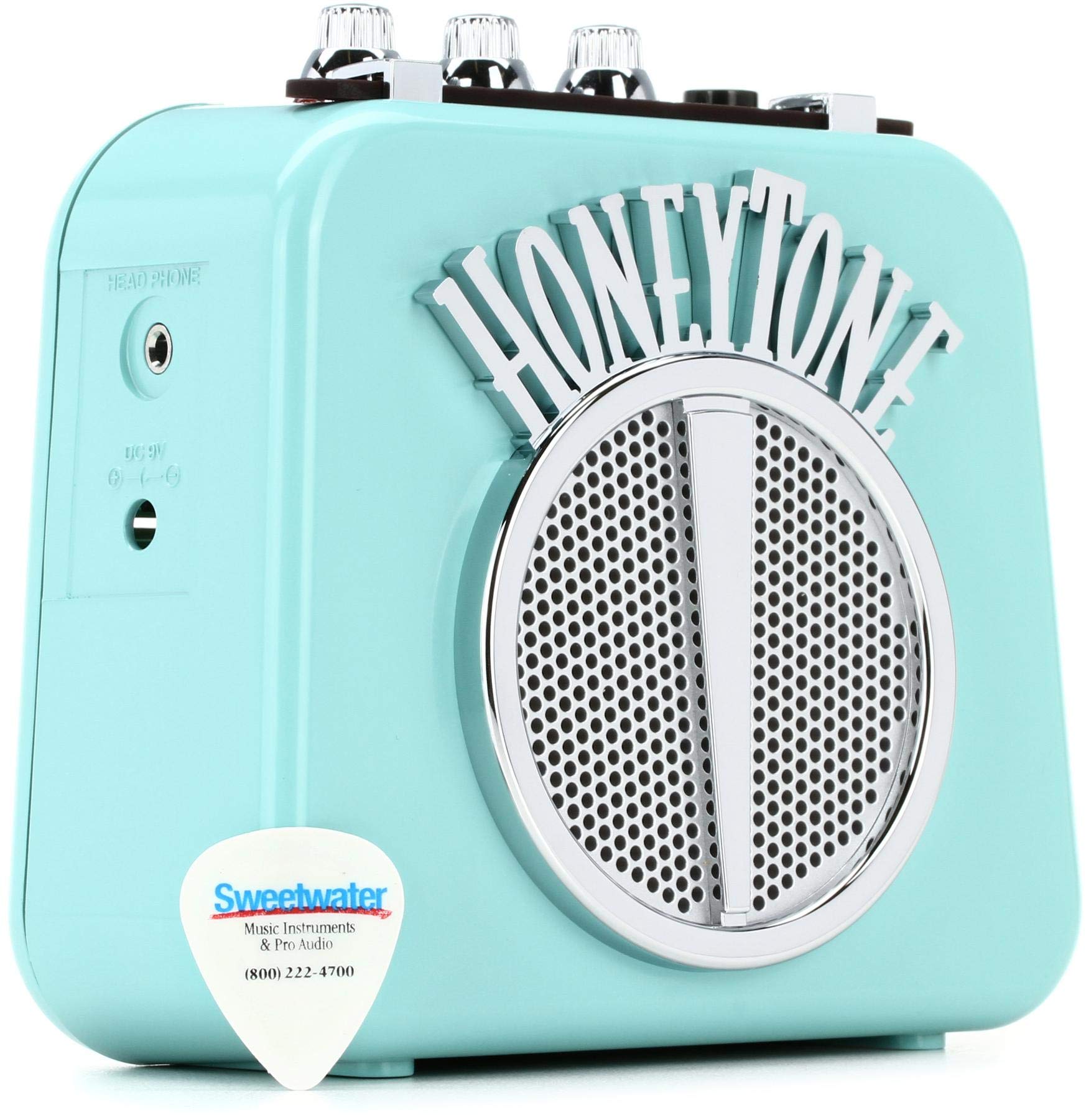 

DANELECTRO HONEY TONE 1W Mini Amplifier AQUA 137x133x64mm N-10