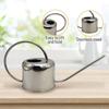 Stainless Steel Long Spout Watering Can Comfortable Spray Kettle Garden Tool Watering Pot  Home