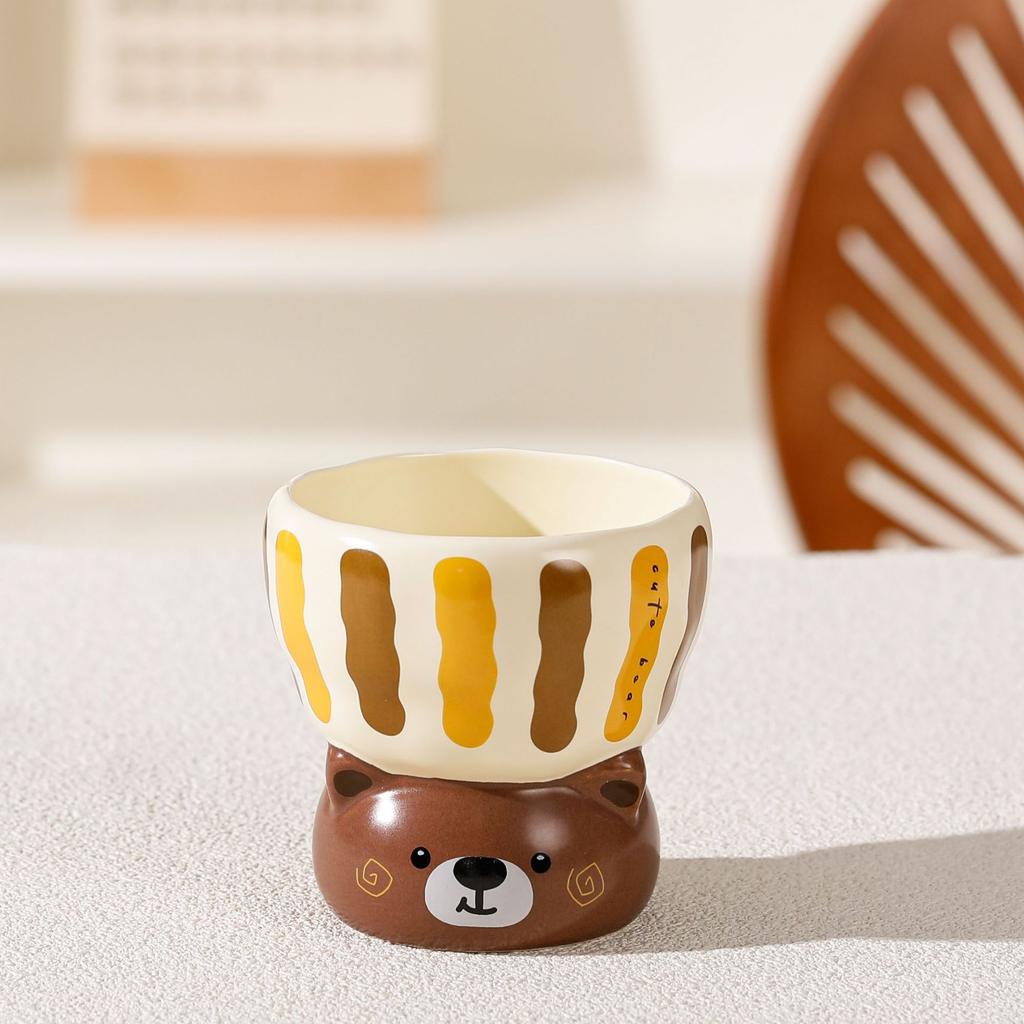 High-value cute mug, breakfast milk cup, office drinking cup, couple ceramic cup, girlfriend water cup