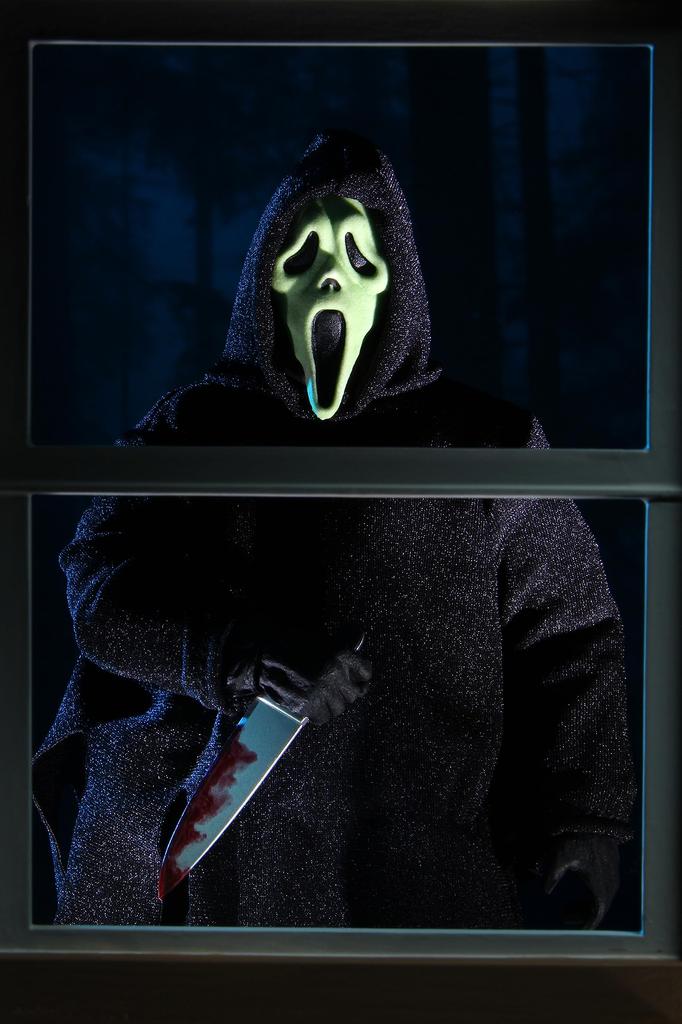 Figurină de Acțiune Scream 7" Ghostface NECA