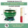 IBA Indianbeautifulart Tibetan Singing Bowl Musical Instrument For Meditation W Stick & Cushion