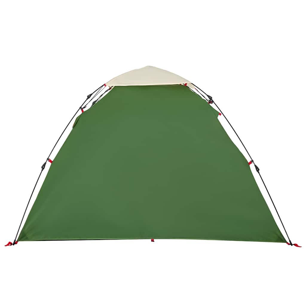 Dome Camping Tent for 3 Persons Green Quick Release