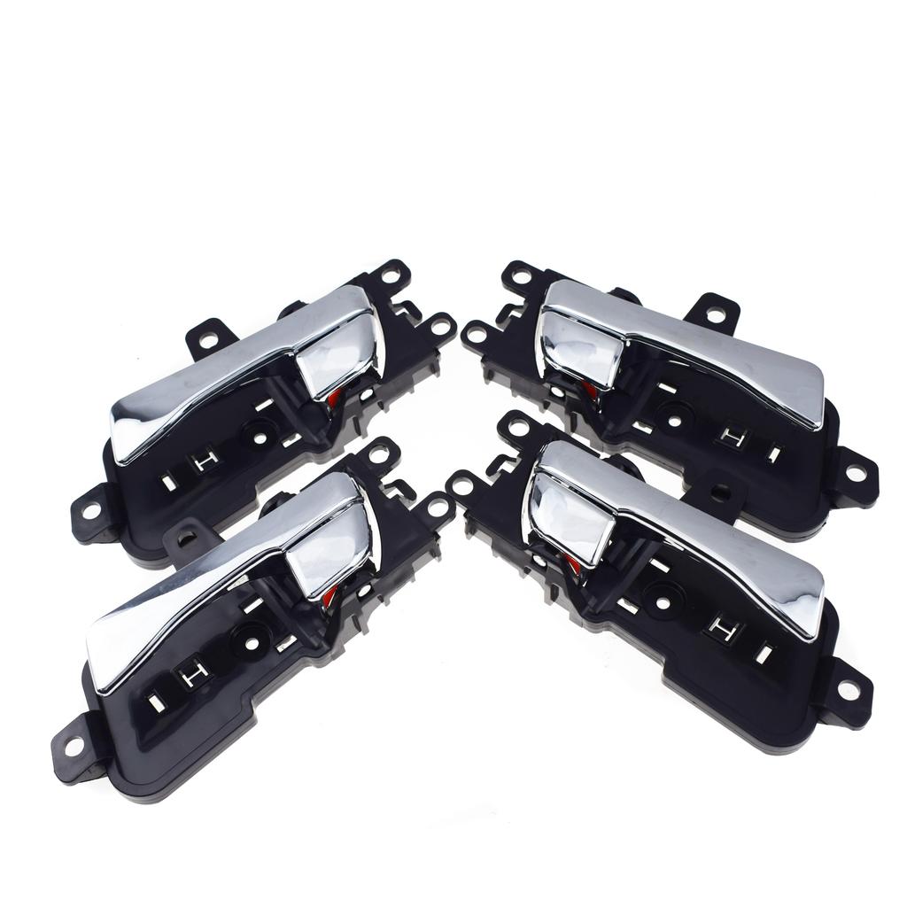 1/2/4 Pcs Interior Car Door Handle Front / Rear Left Driver or Right Passenger For Hyundai Sonata 2011 2012 2013 2014 Chrome
