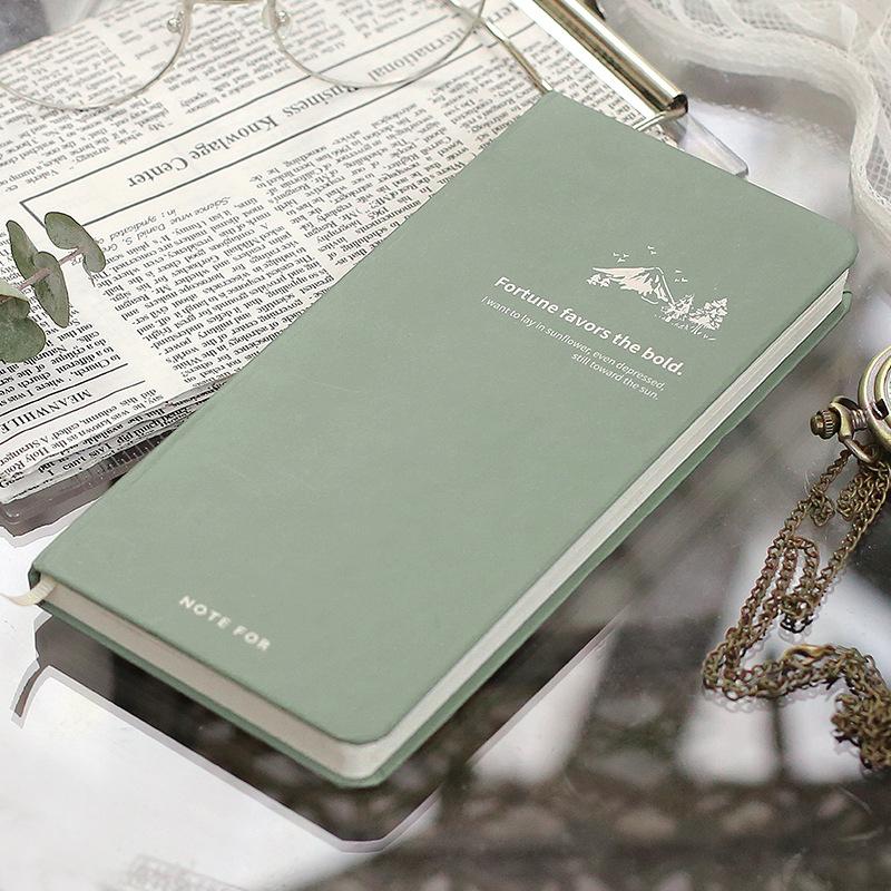Kawai Self Filled Weekly Diary Notebook Silent Literary Forest Style Fresh Retro Slim Weekly Plan Book Office School Supplies