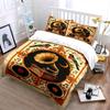 Gramophone, birds, records, notes. Bedding sets Duvet cover sets Duvet covers Pillowcases(1 * Duvet Cover 2 * Pillowcases without duvet insert)