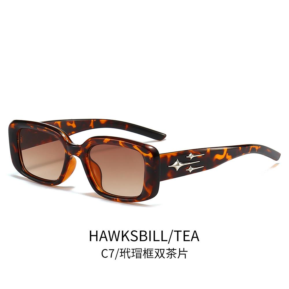 Fashion Box Sunglasses Trend Three Stars Sunglasses Outdoor Wear Glasses
